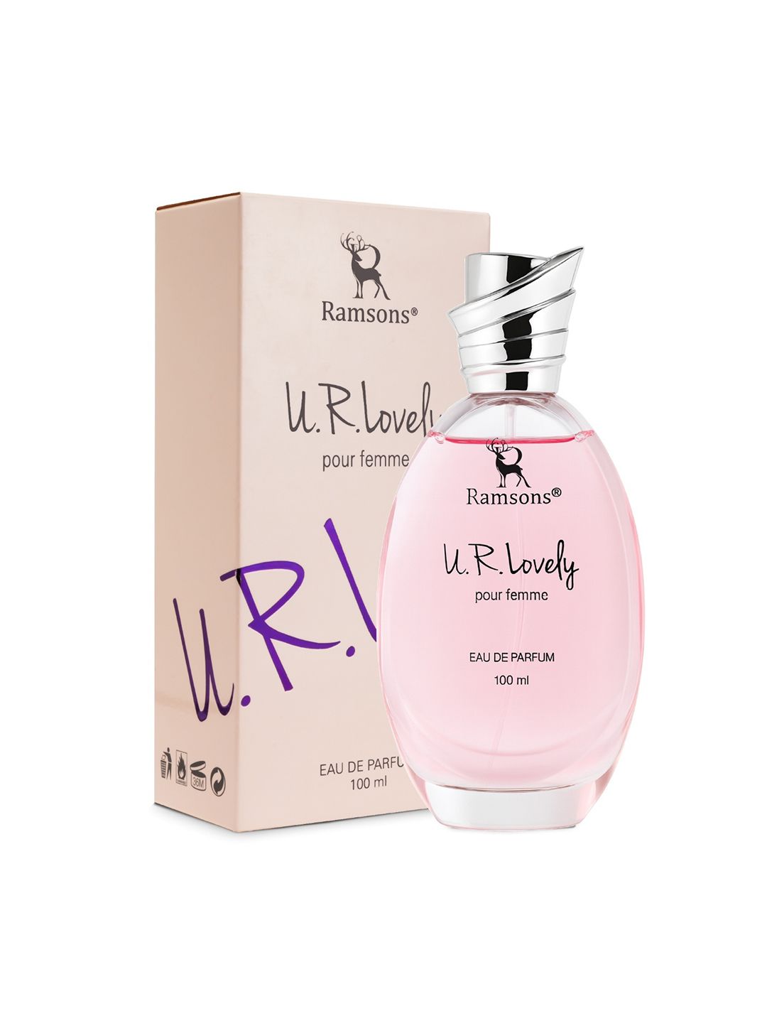 Ramsons Women U R Lovely Long Lasting Eau De Parfum - 100ml