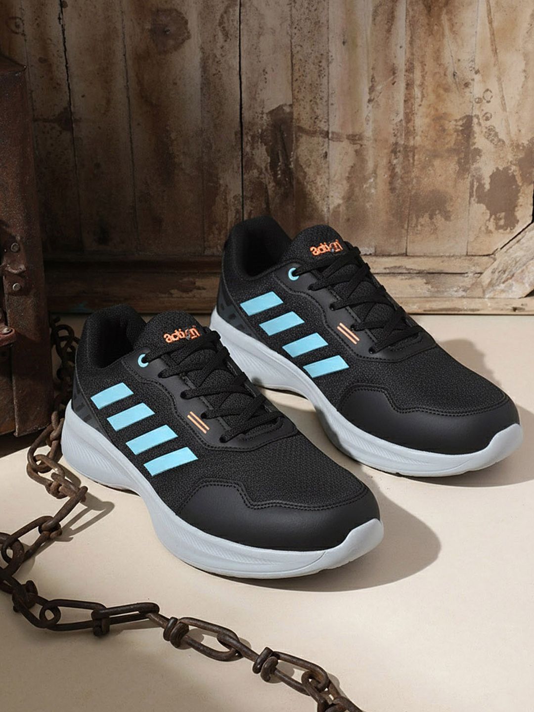 Action Men Mesh Running Non-Marking Shoes