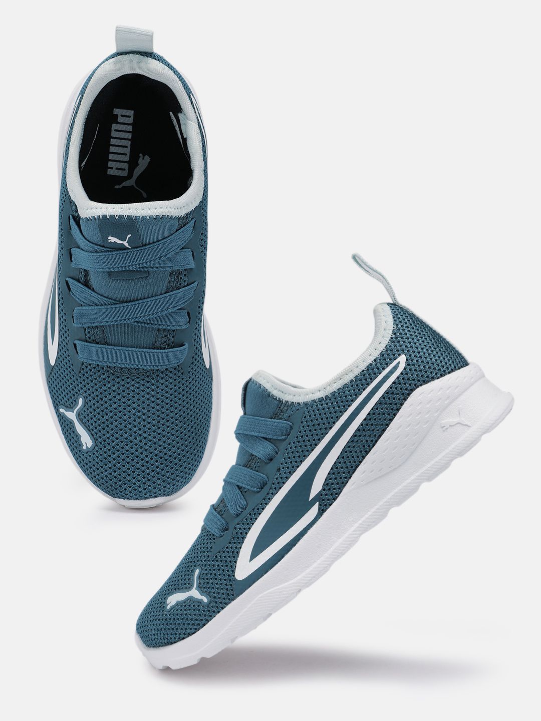 Puma Kids Robbin Durable Slip-On Sneakers