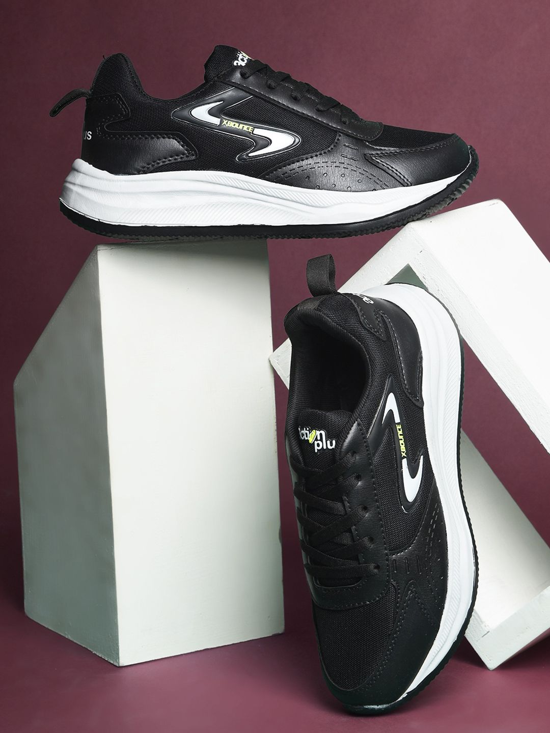 Action EVA Flotter Men Running Non-Marking Shoes