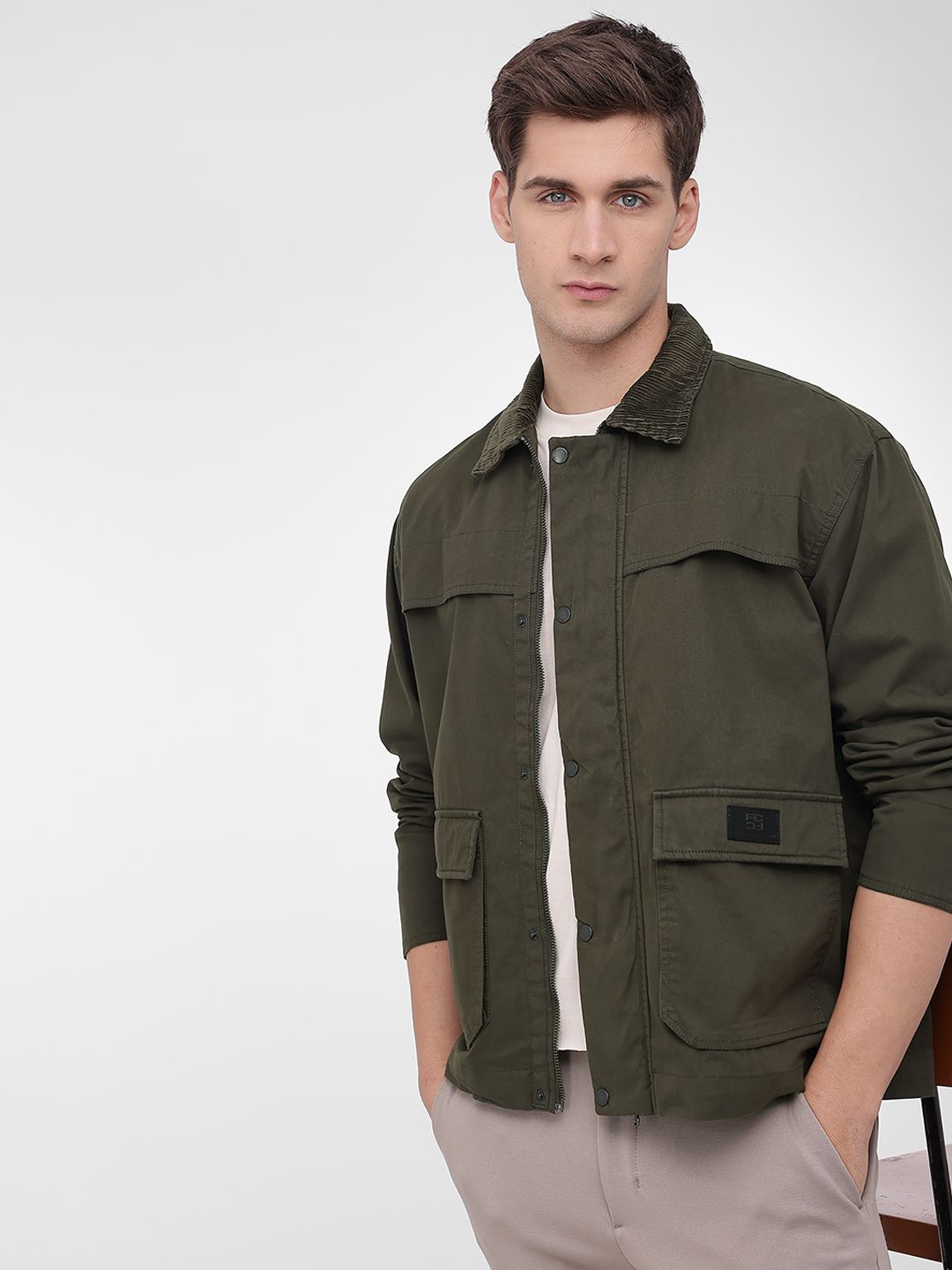 French Connection Spread Collar Tailored Jacket
