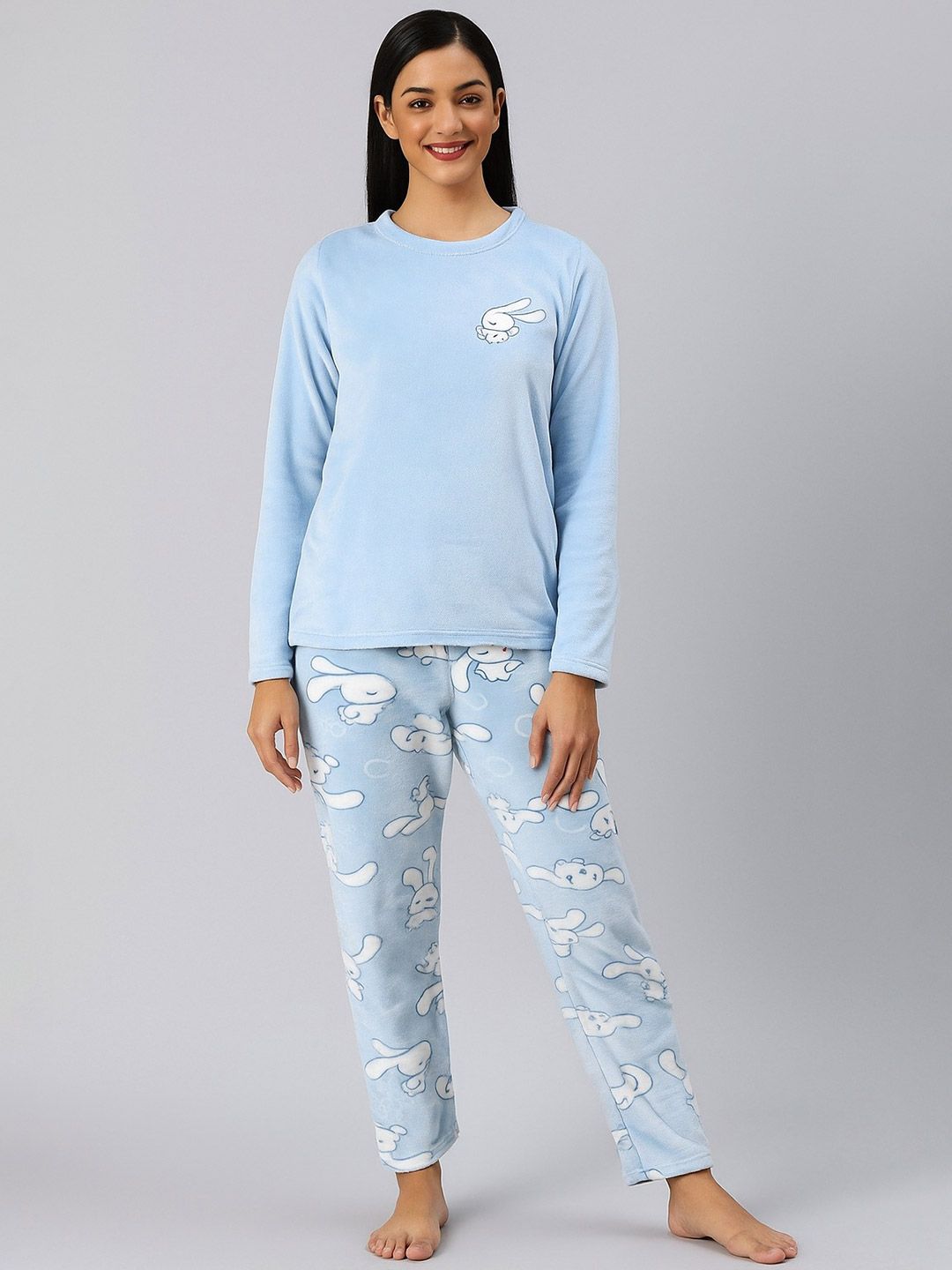 Camey Women Printed Night suit