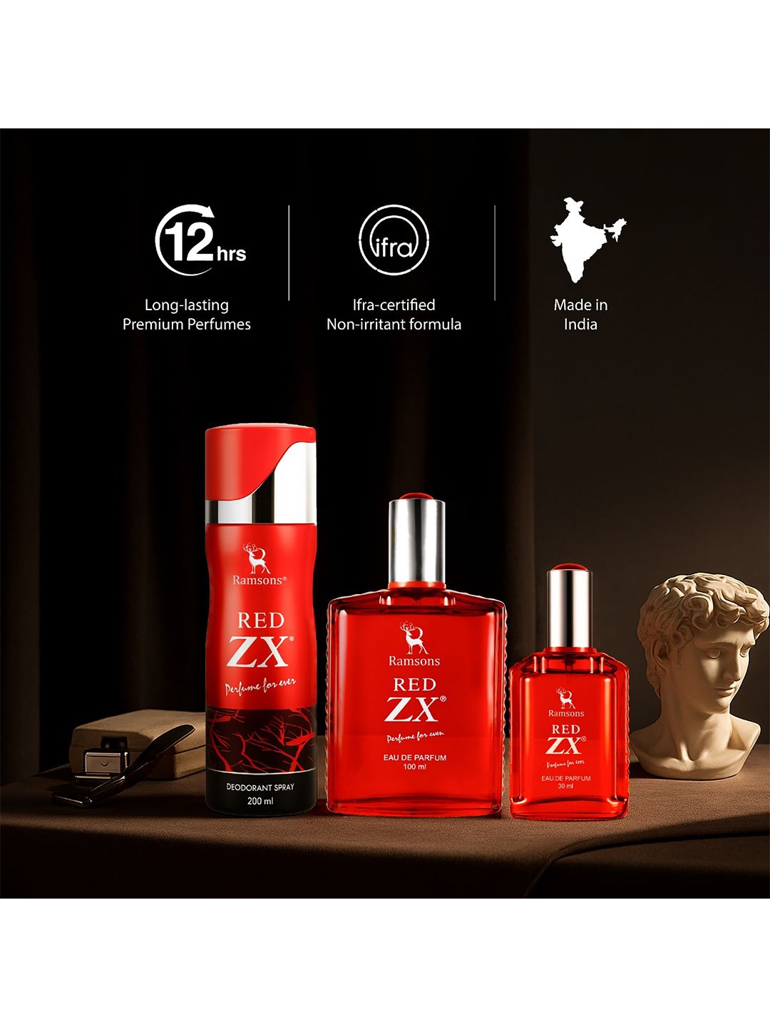 Buy Ramsons Red Zx Long Lasting Eau De Parfum 100ml - Perfume for