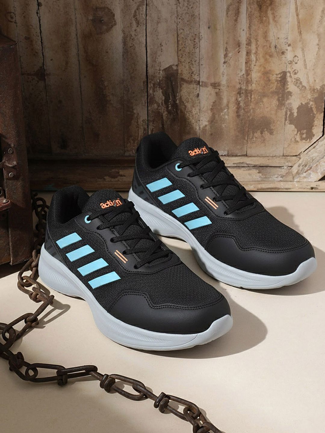 Action EVA Flotter Men Mesh Running Non-Marking Shoes