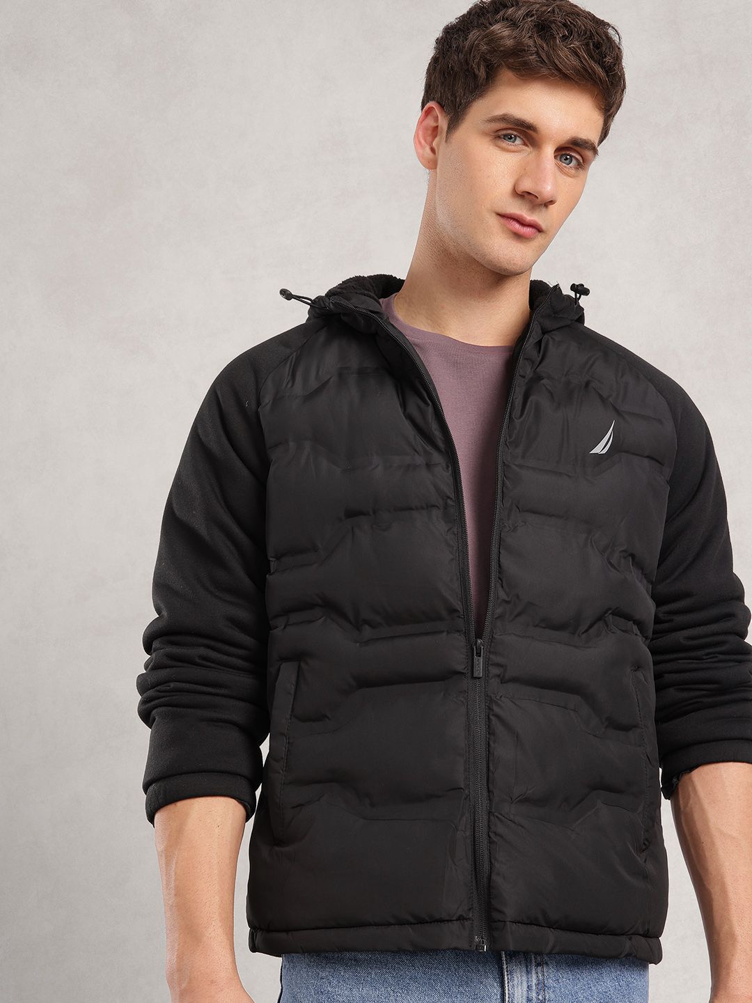 Nautica Hooded Padded Jacket