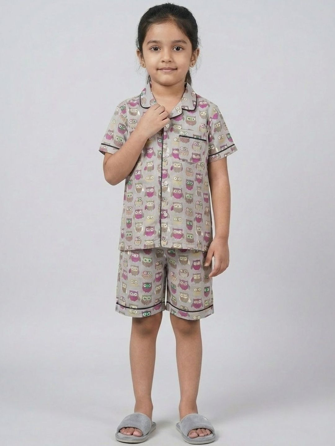 Biglilpeople Unisex Kids Printed Night suit