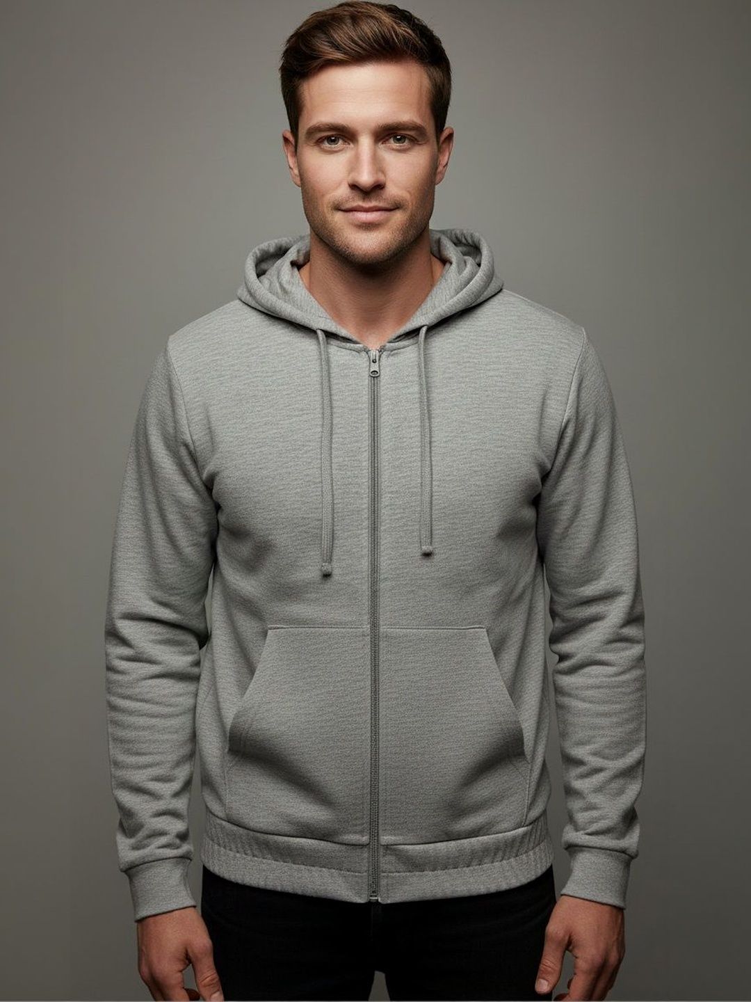 The Roadster Lifestyle Co Hooded Zipper Sweatshirt