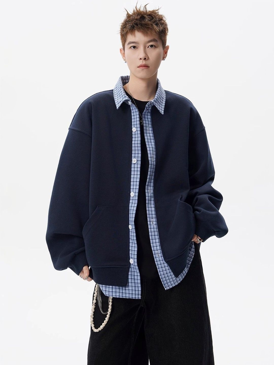 HERE&NOW Men Lightweight Woven Jacket