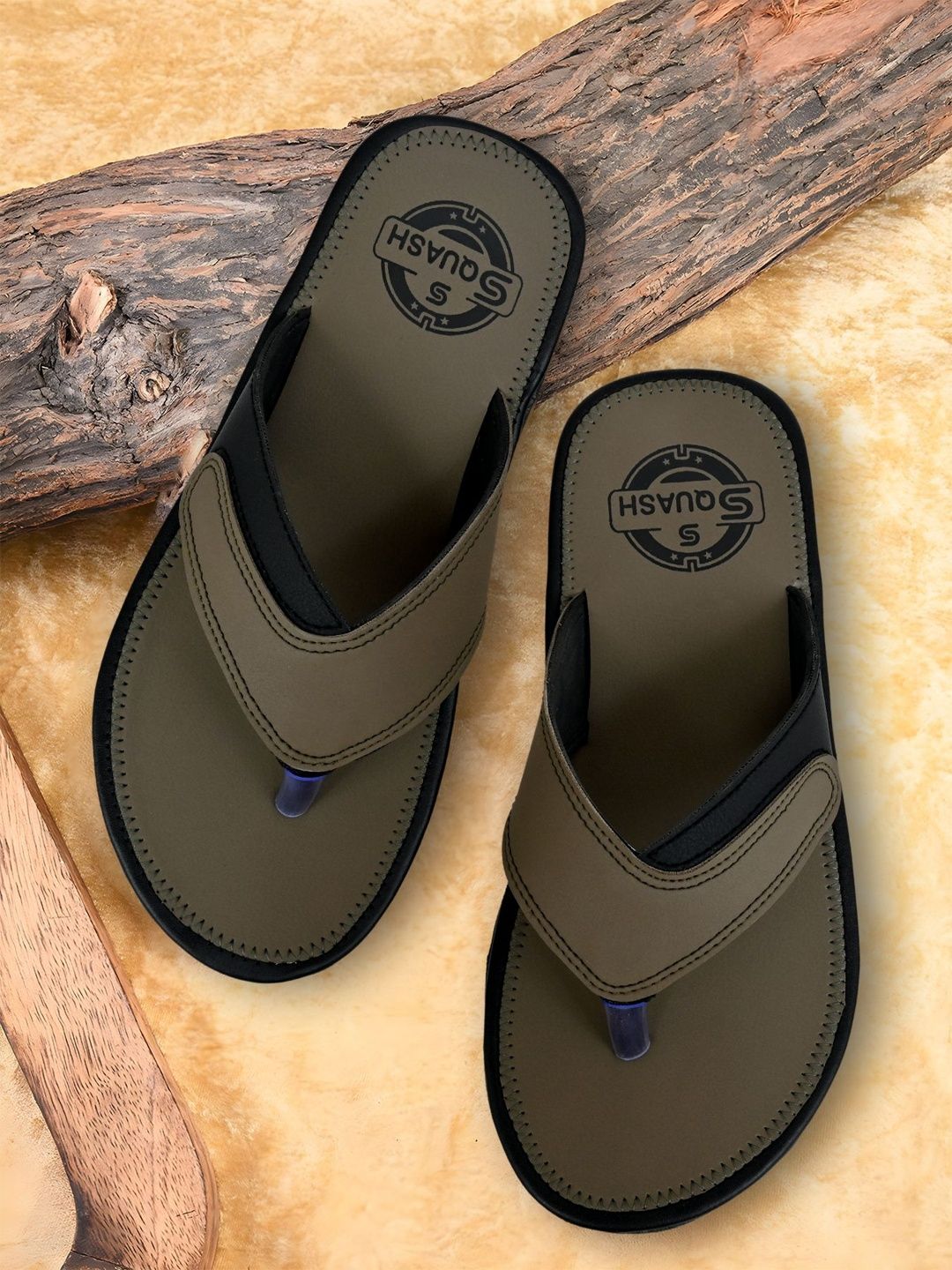 SQUASH Men Thong Flip-Flops