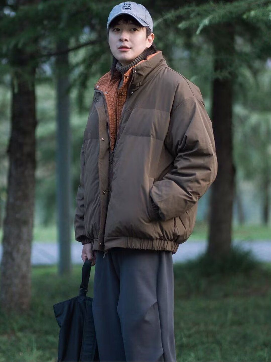 Mast & Harbour Men Reversible Puffer Jacket