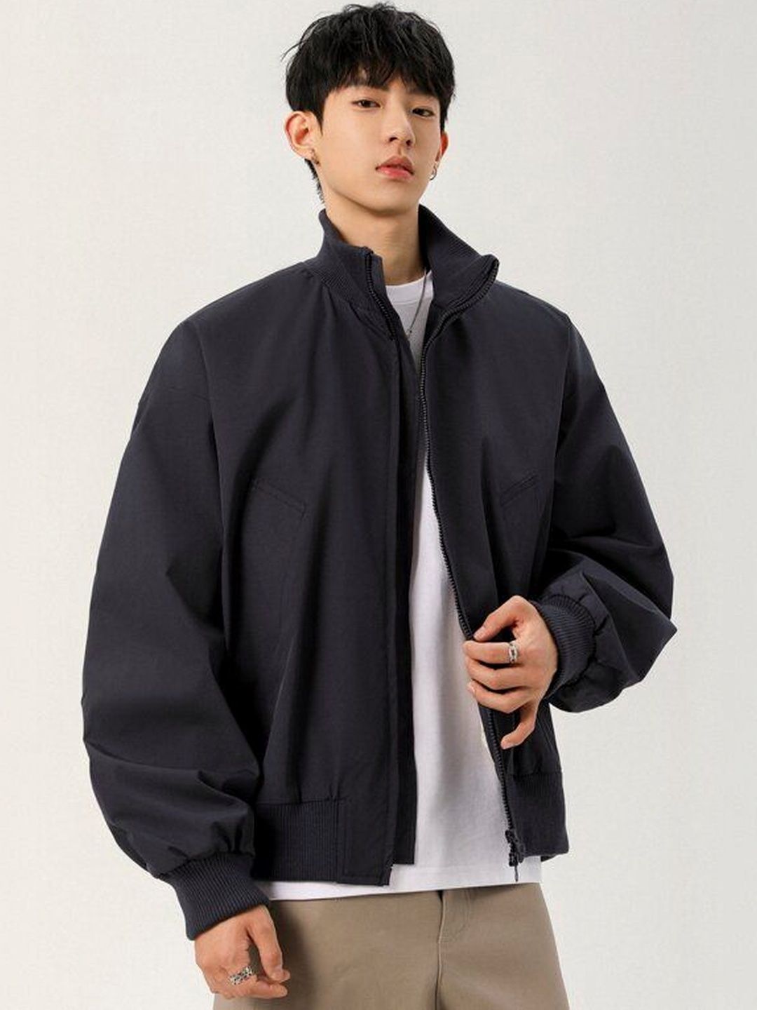 HERE&NOW Men Bomber Jacket