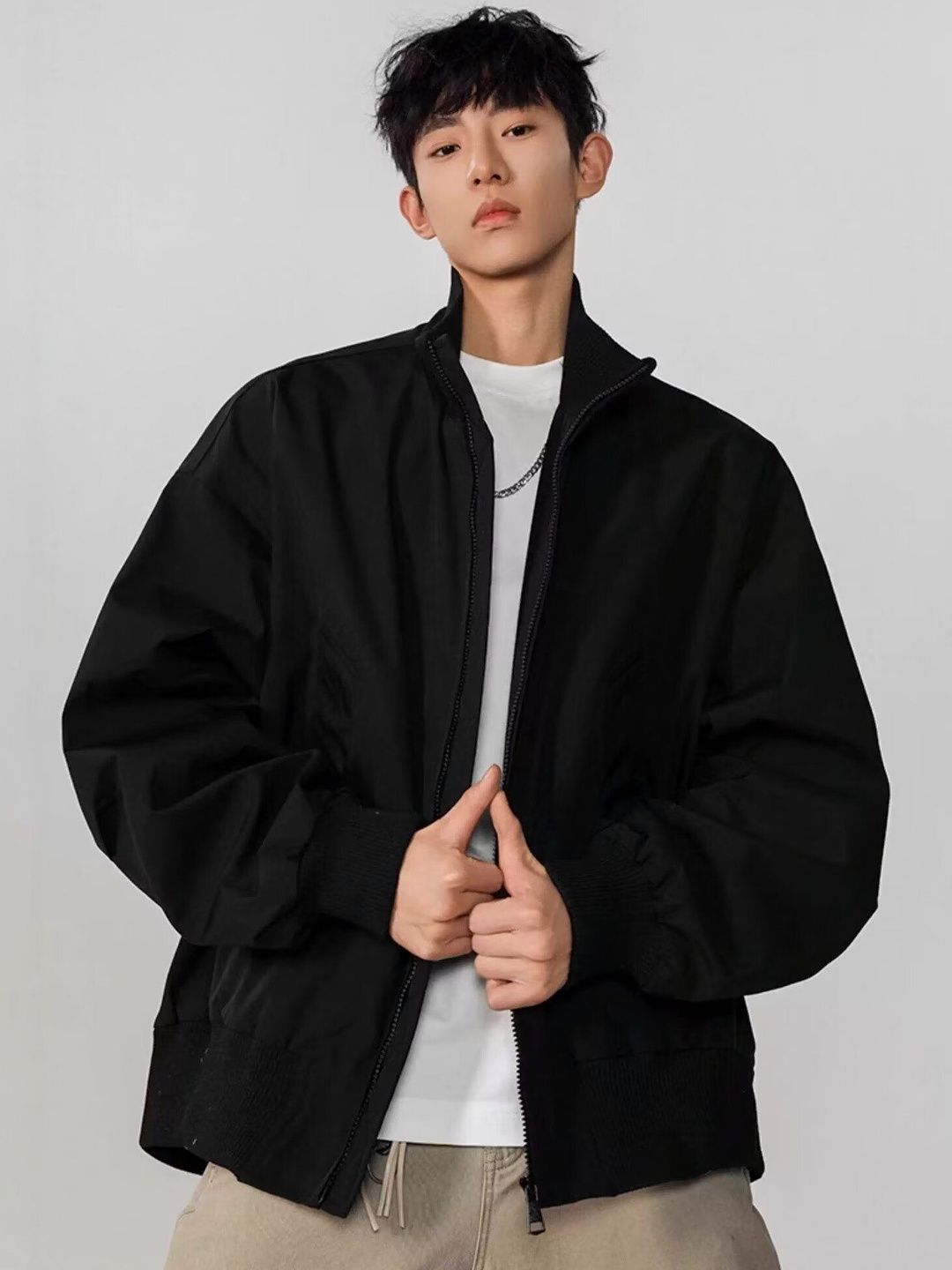 HERE&NOW Men Bomber Jacket