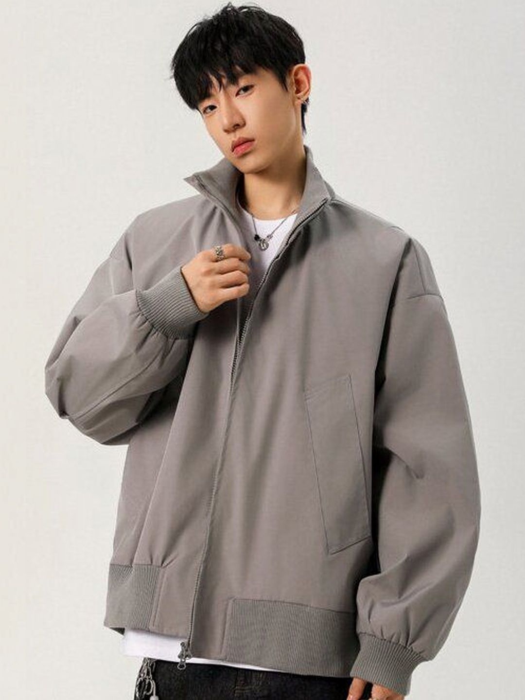HERE&NOW Men Bomber Jacket