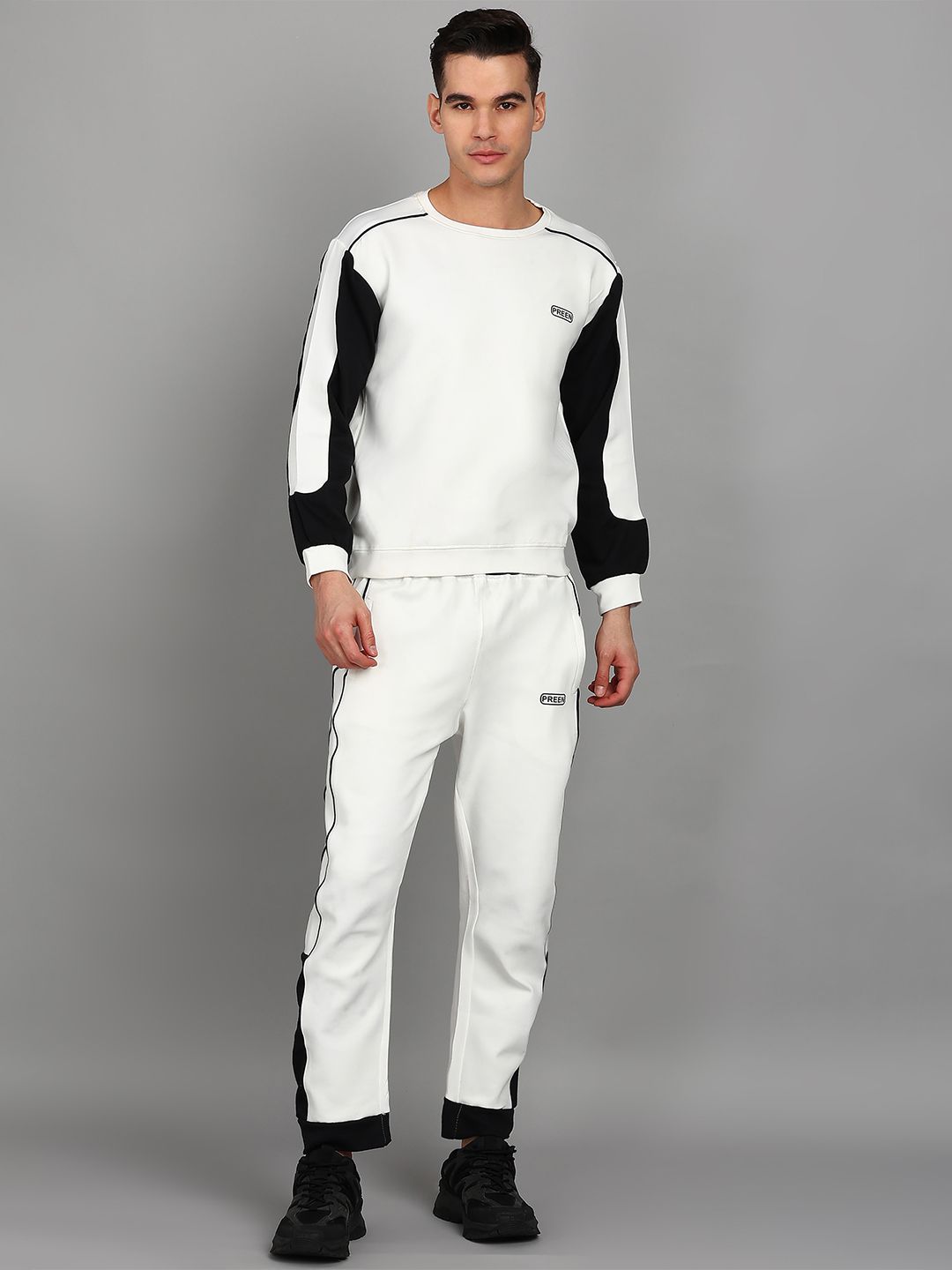 PREEN Men Round Neck Regular Tracksuits