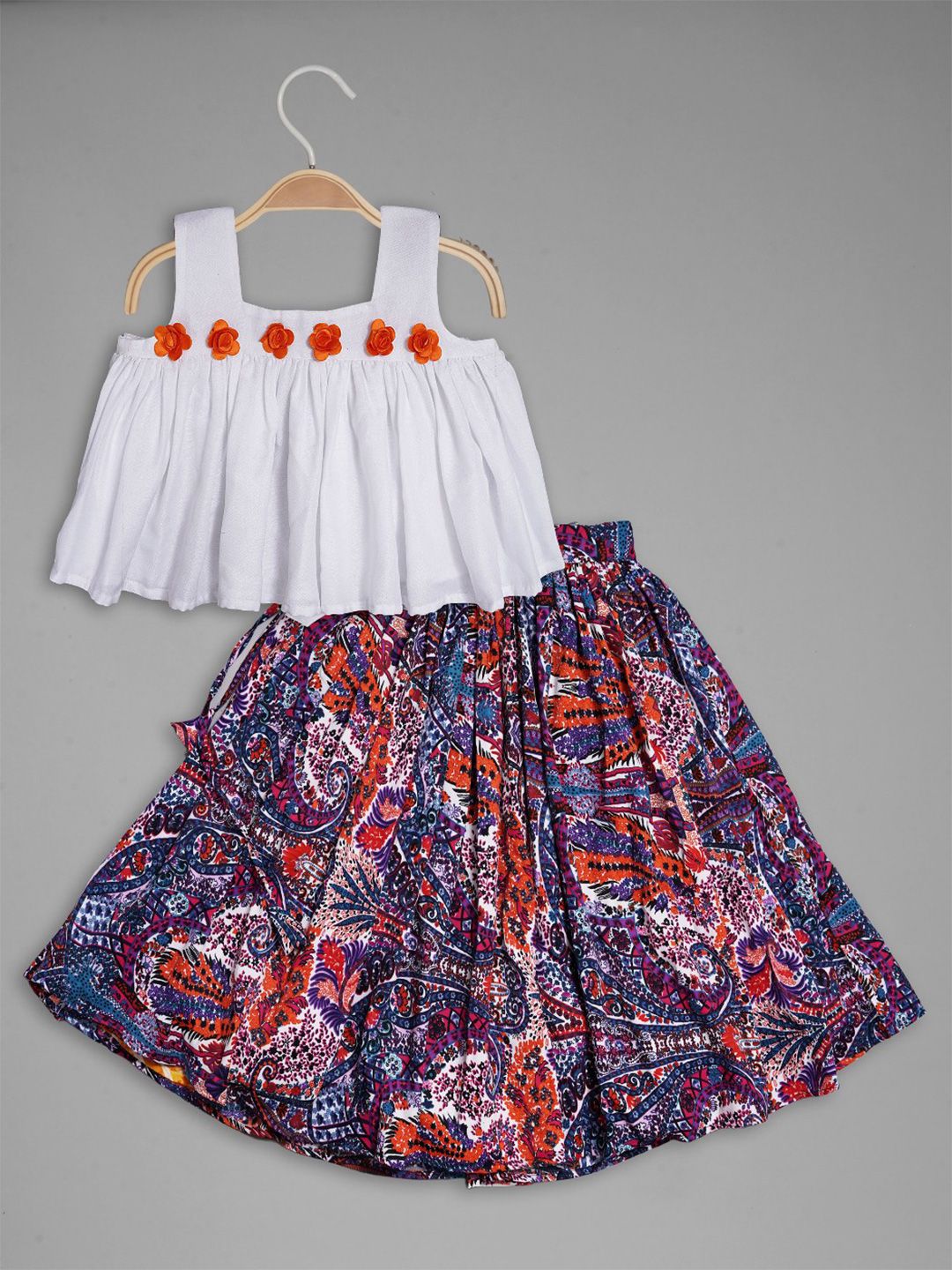 VidiRna Girls Ready to Wear Lehenga &