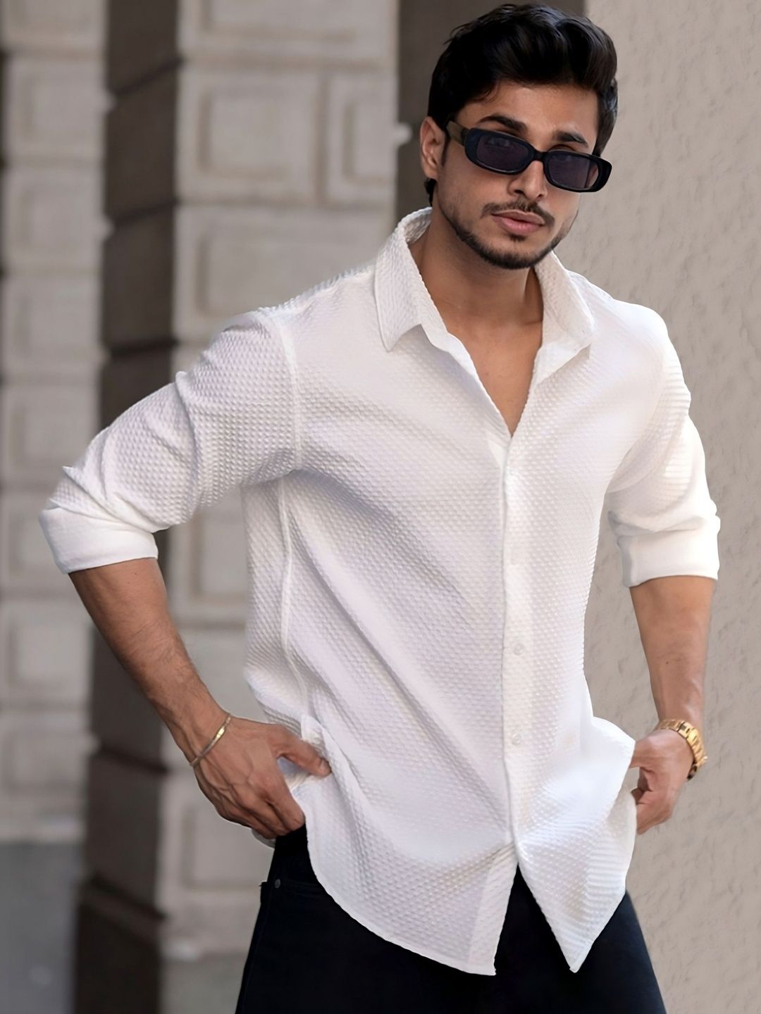 Color Bucket Men Casual Shirt