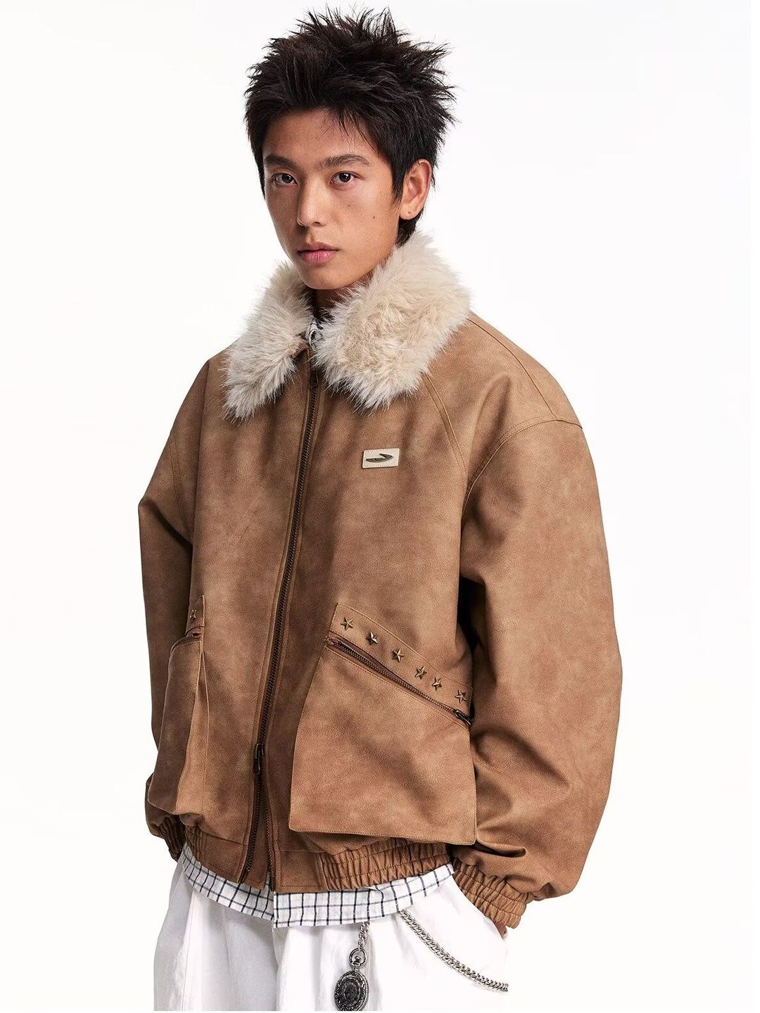 HERE&NOW Men Bomber Jacket
