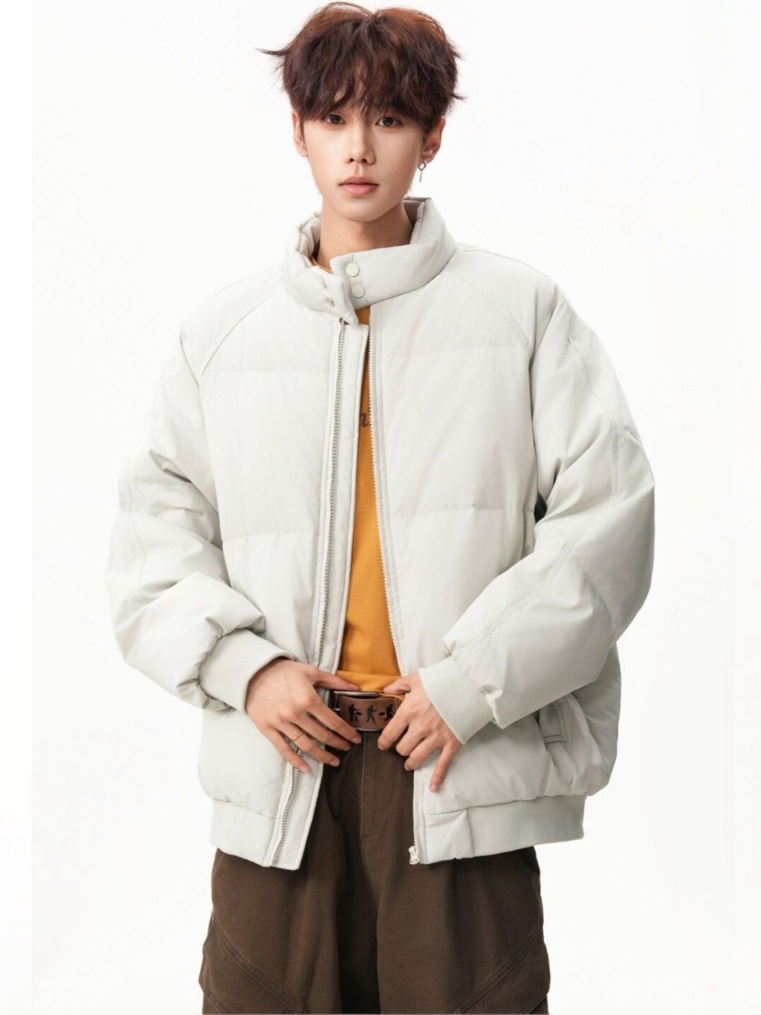 HERE&NOW Men Lightweight Puffer Jacket
