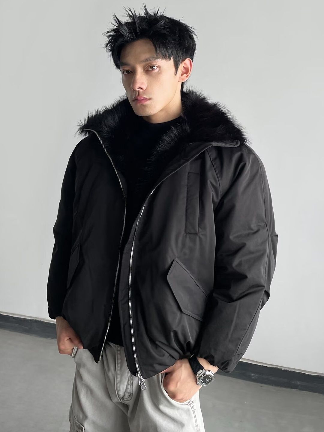 Mast & Harbour Men Puffer Jacket