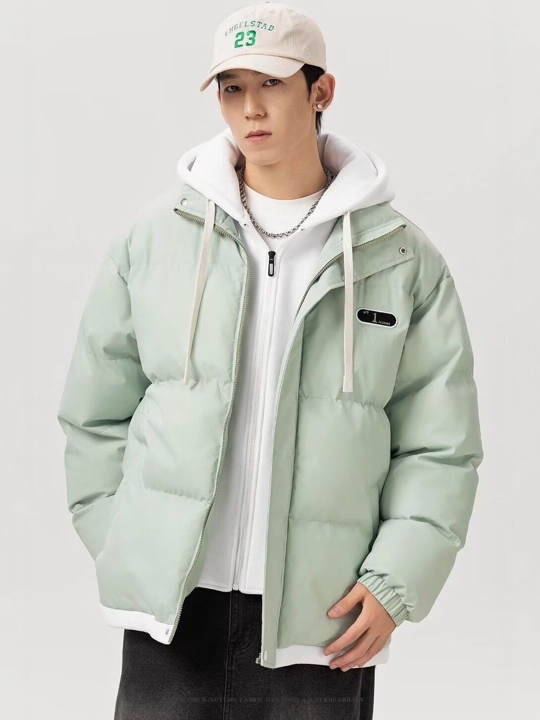 HERE&NOW Men Puffer Jacket
