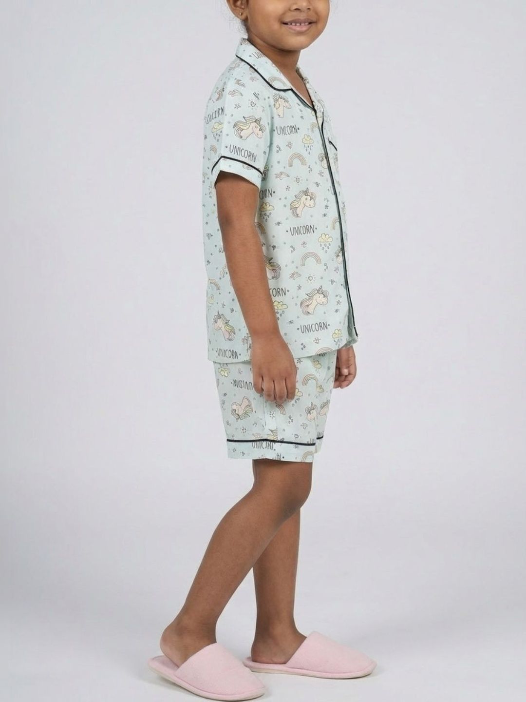 Biglilpeople Unisex Kids Printed Night suit