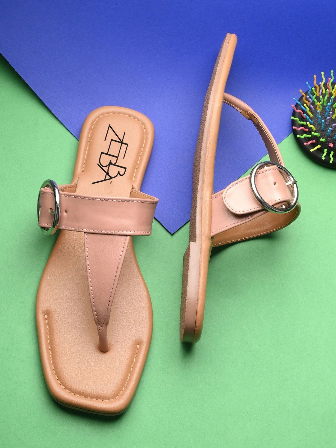 Zebba Women One Toe Flats