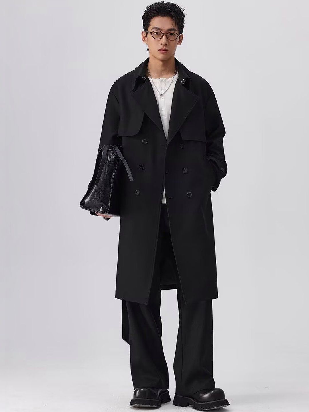 Mast & Harbour Men Longline Woven Jacket