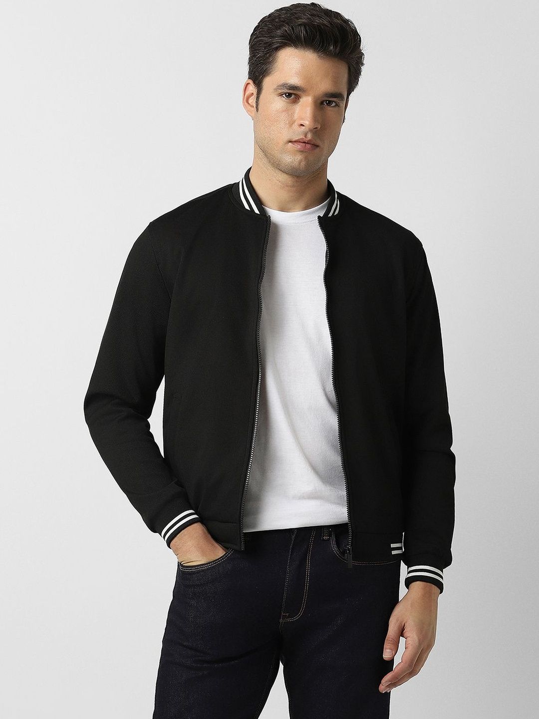 Peter England Casuals Men Bomber Jacket