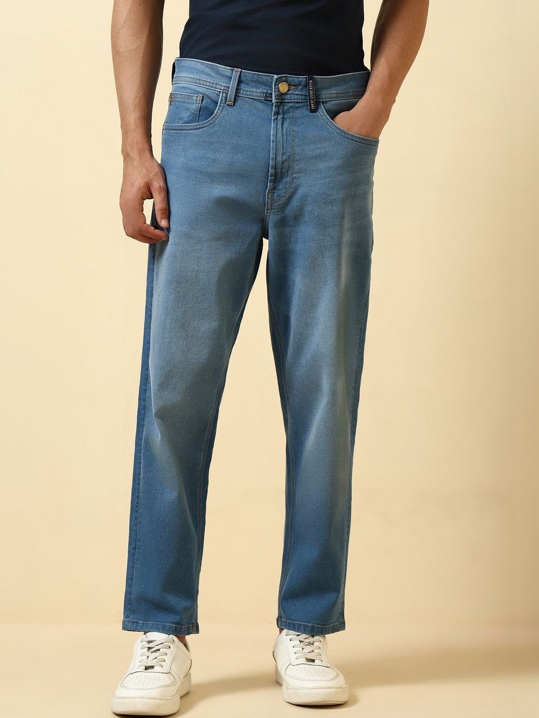 Allen Solly Men Mid-Rise Light Fade Jeans