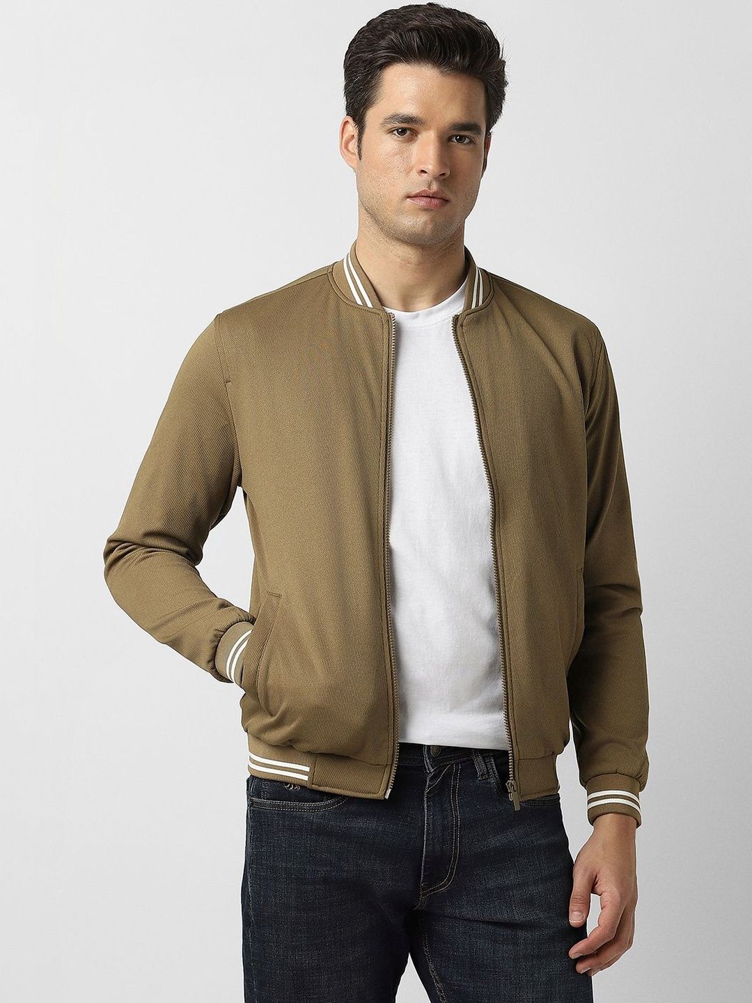 Peter England Casuals Men Bomber Jacket