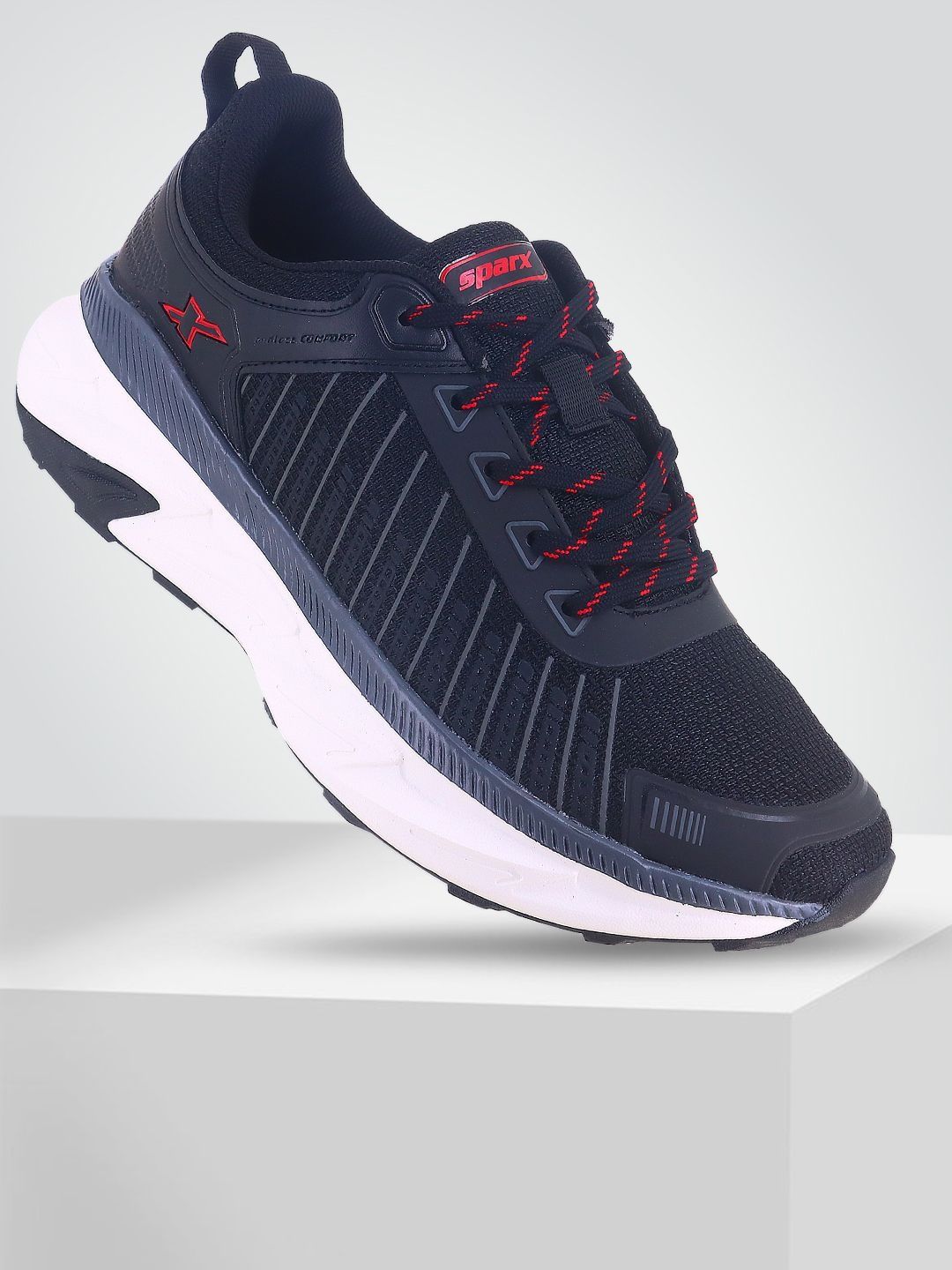 Sparx Men Mesh Non-Marking Sports Shoes