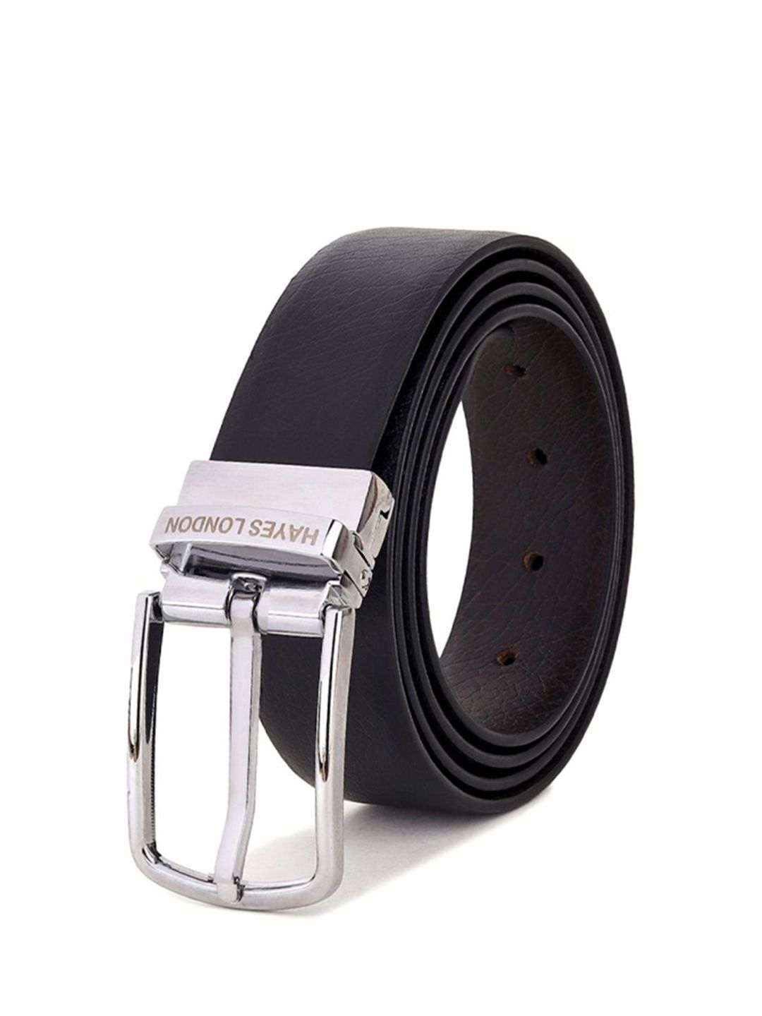 Hayes London Men Kansas Premium Leather Reversible Belts