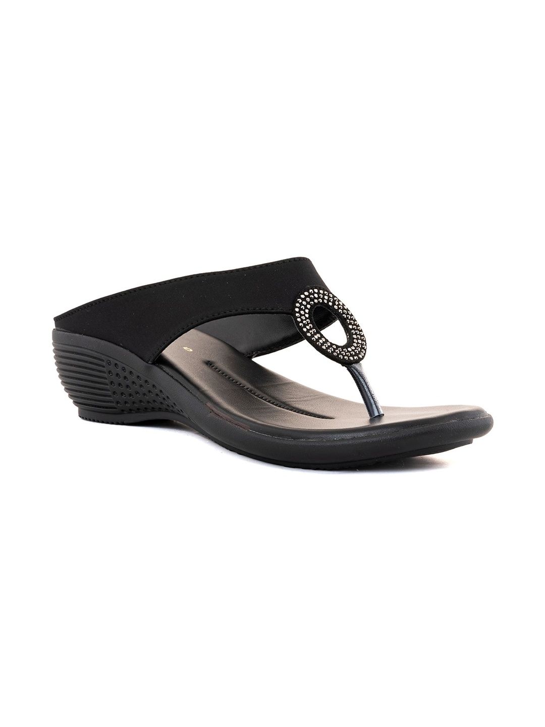 Khadims Suede Wedge Sandals