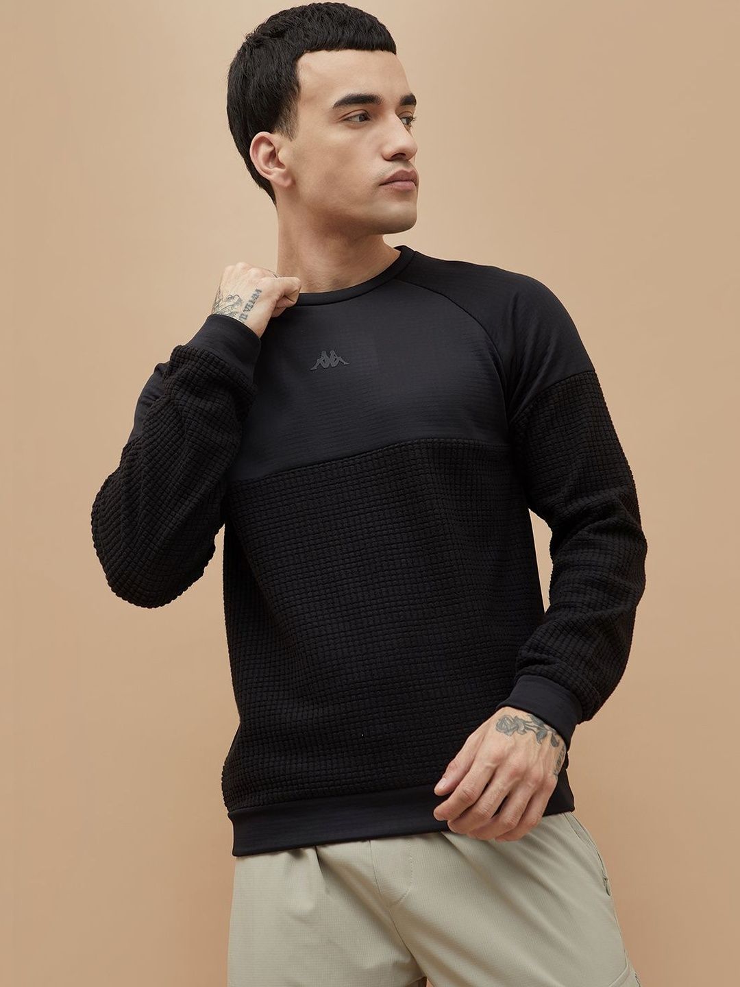 Kappa Men Colourblocked Sweatshirt