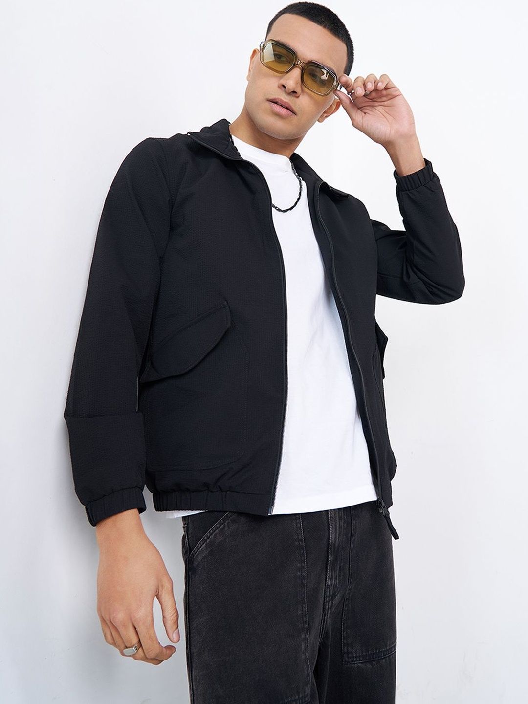 People Men Lightweight Woven Jacket