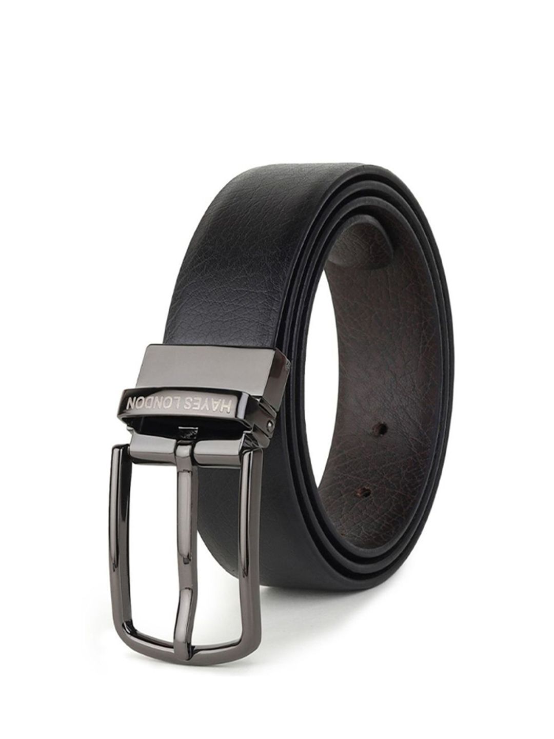 Hayes London Men Kansas Premium Leather Reversible Belts