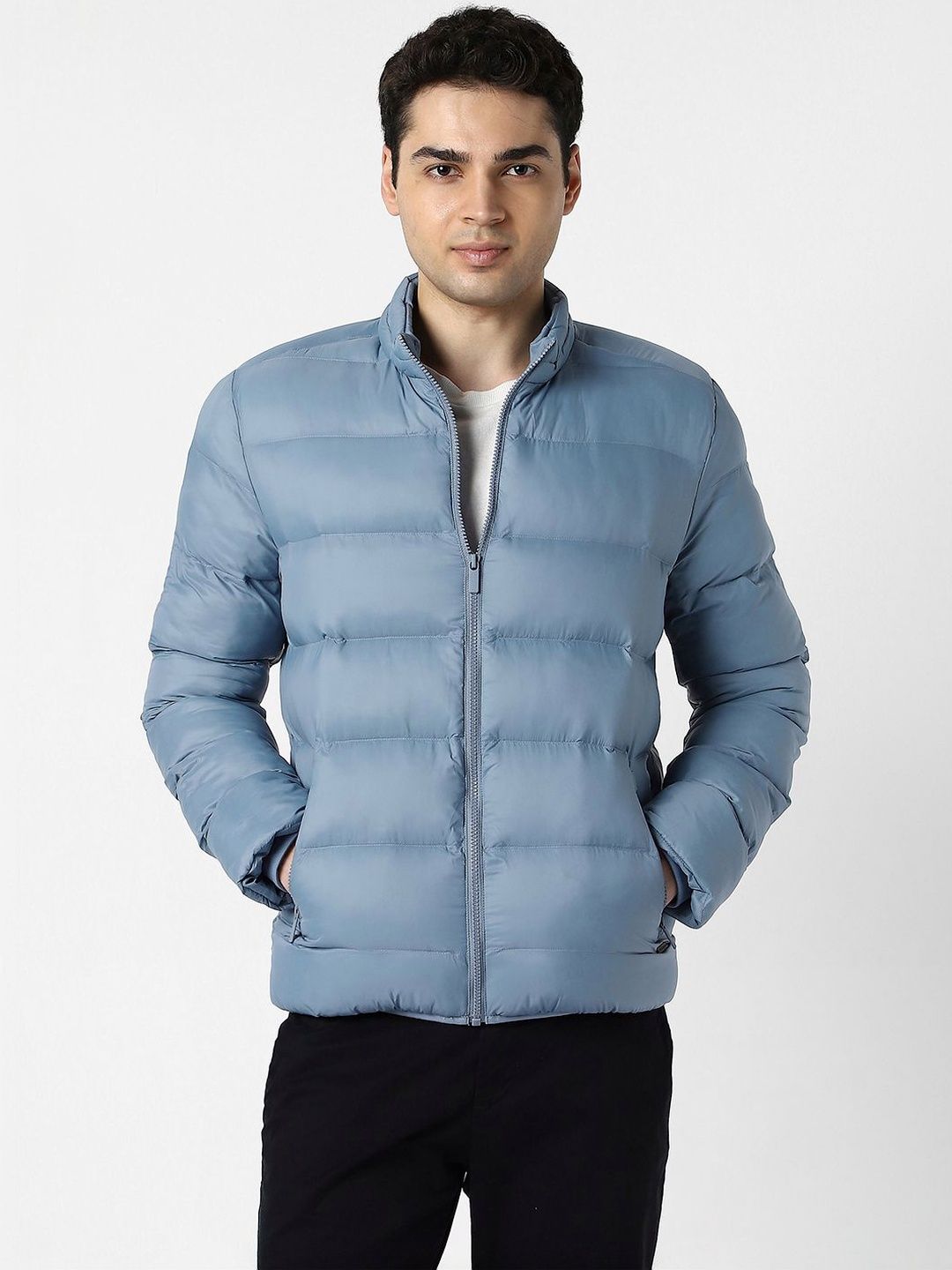 Peter England Casuals Men Lightweight Puffer Jacket
