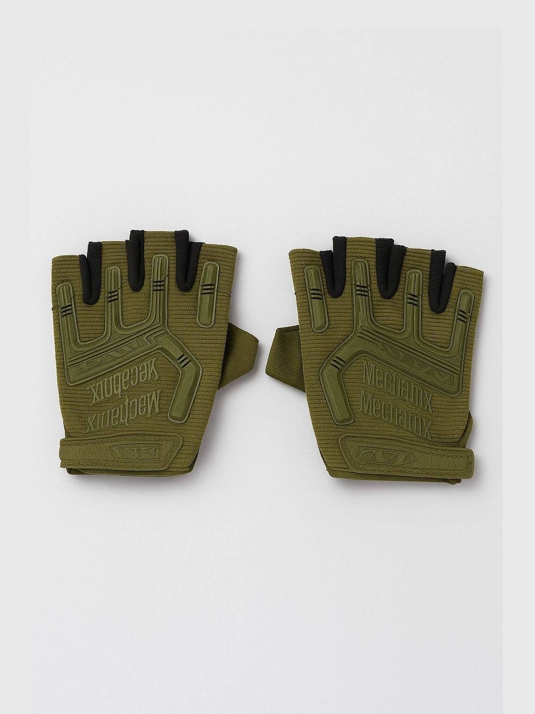 Camey Men Fingerless Gloves