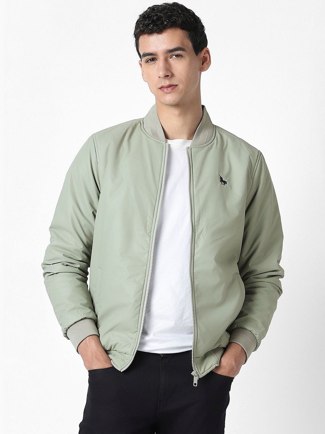 Van Heusen Sport Men Lightweight Bomber Jacket