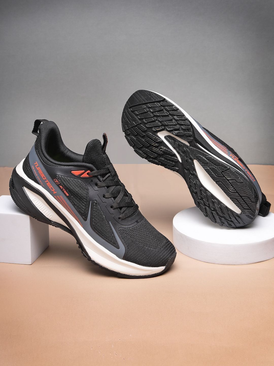 Action Men Mesh Running Non-Marking Shoes