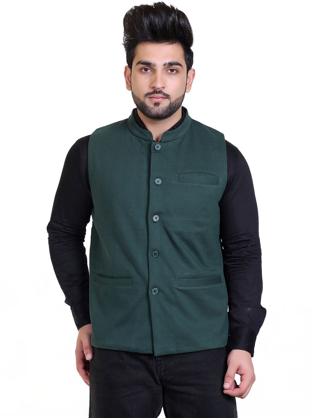 Mast & Harbour Men Fleece Outdoor Fashion Jacket
