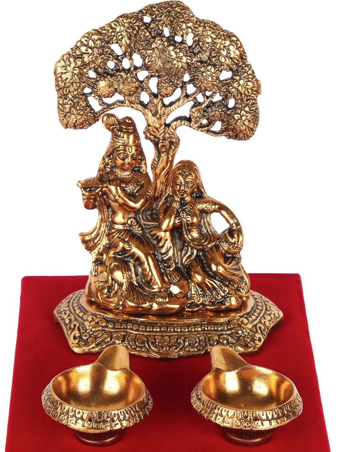 RKONECT Set Of 3 Copper Diwali Home Gift Set For Family