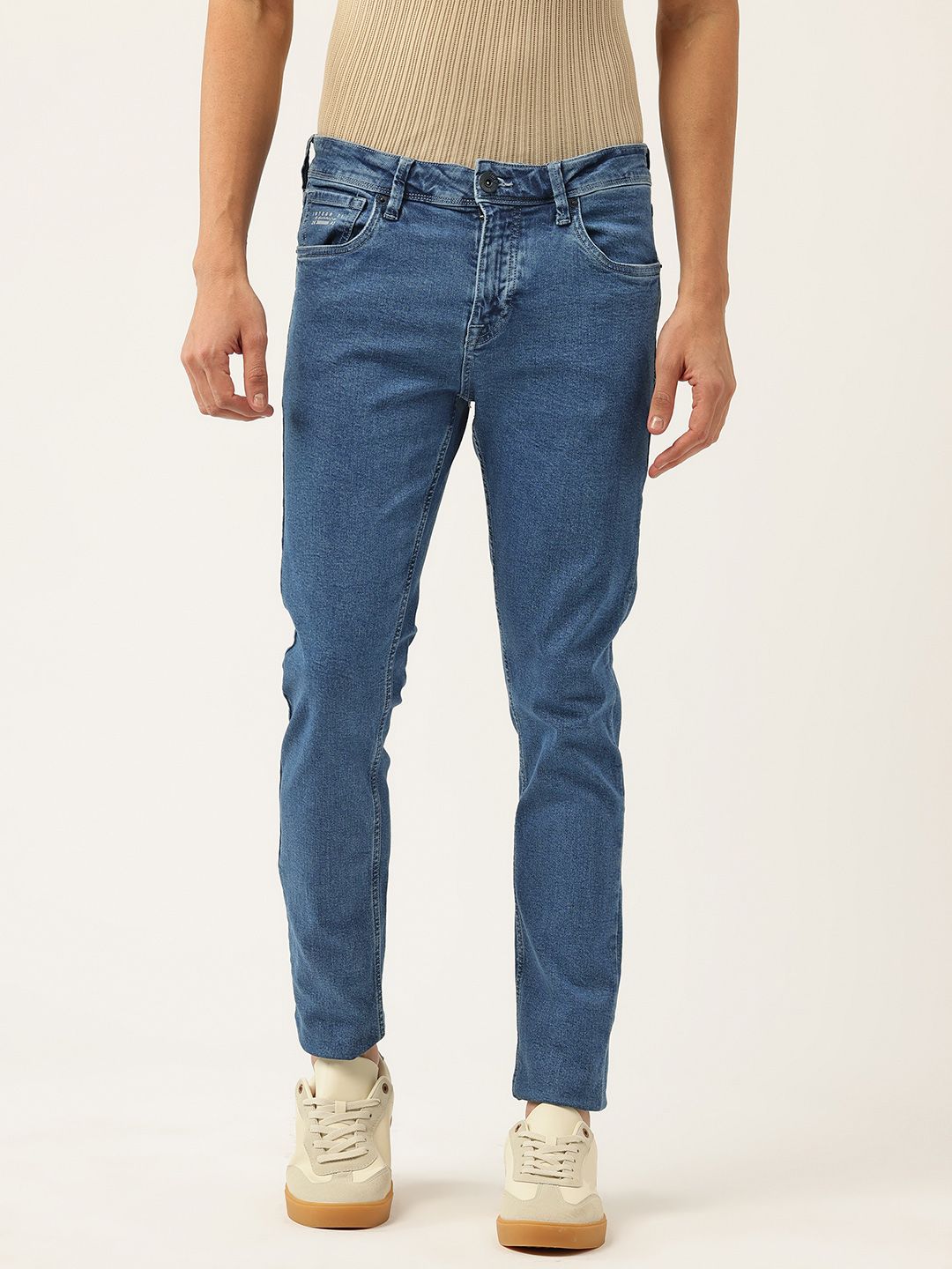 Integriti Men Skinny Fit Mid-Rise Skinny Fit Stretchable Jeans