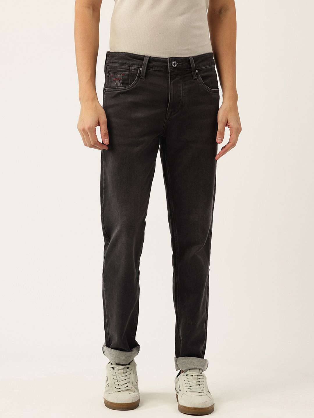 Integriti Men Slim Fit Mid-Rise Stretchable Jeans
