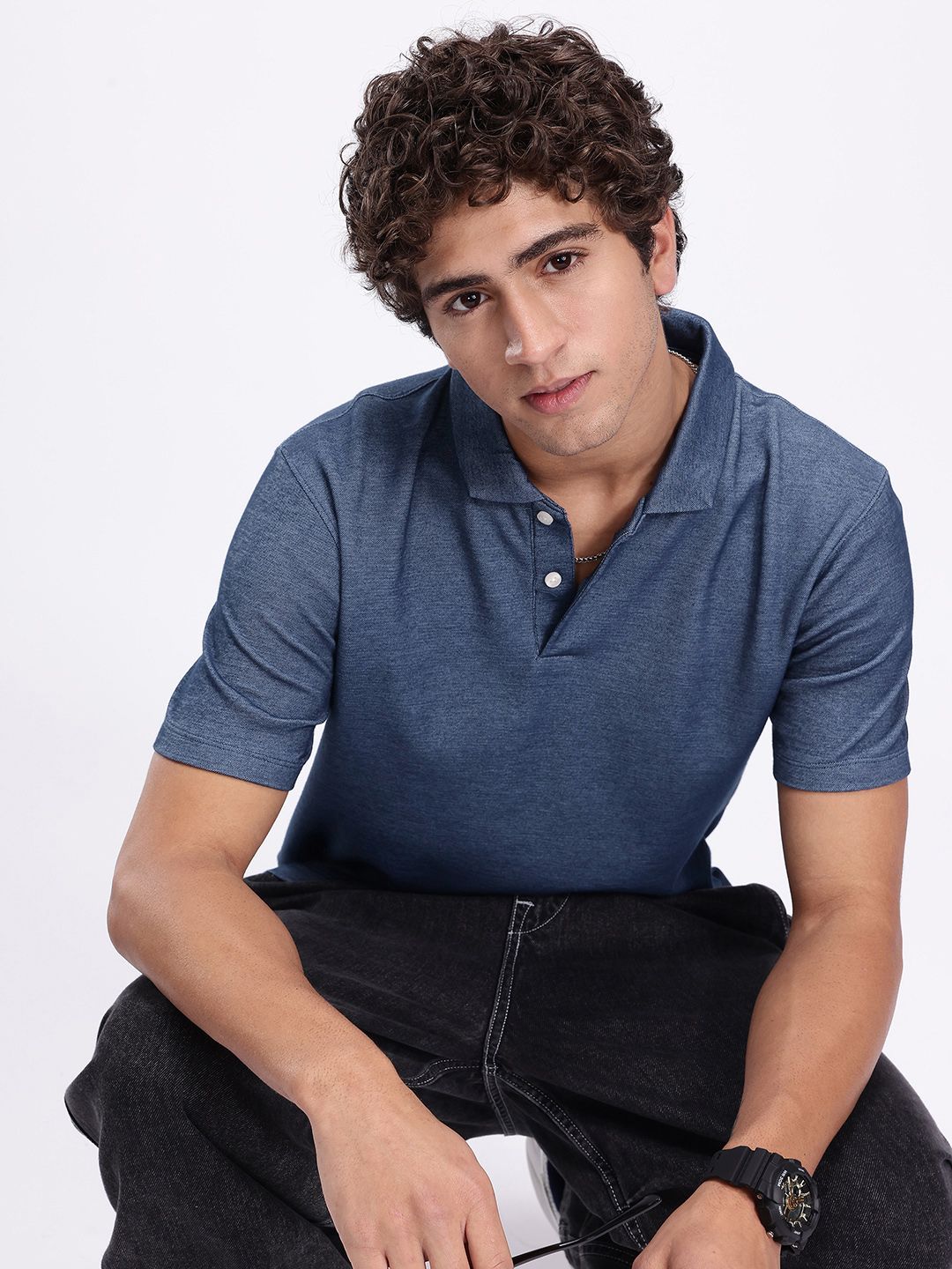 Kook N Keech Polo Collar T-shirt