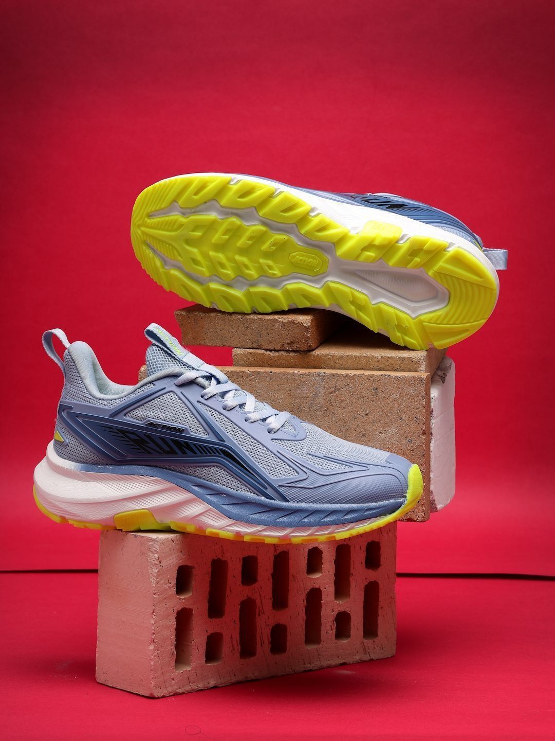 Action Men Mesh Running Non-Marking Shoes