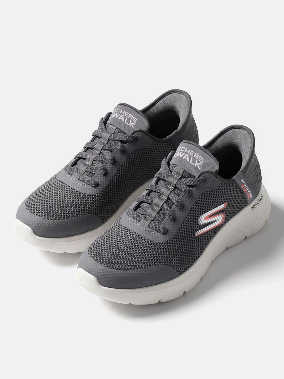 Skechers Men GO WALK FLEX - HANDS UP Walking Slip-Ins Shoes