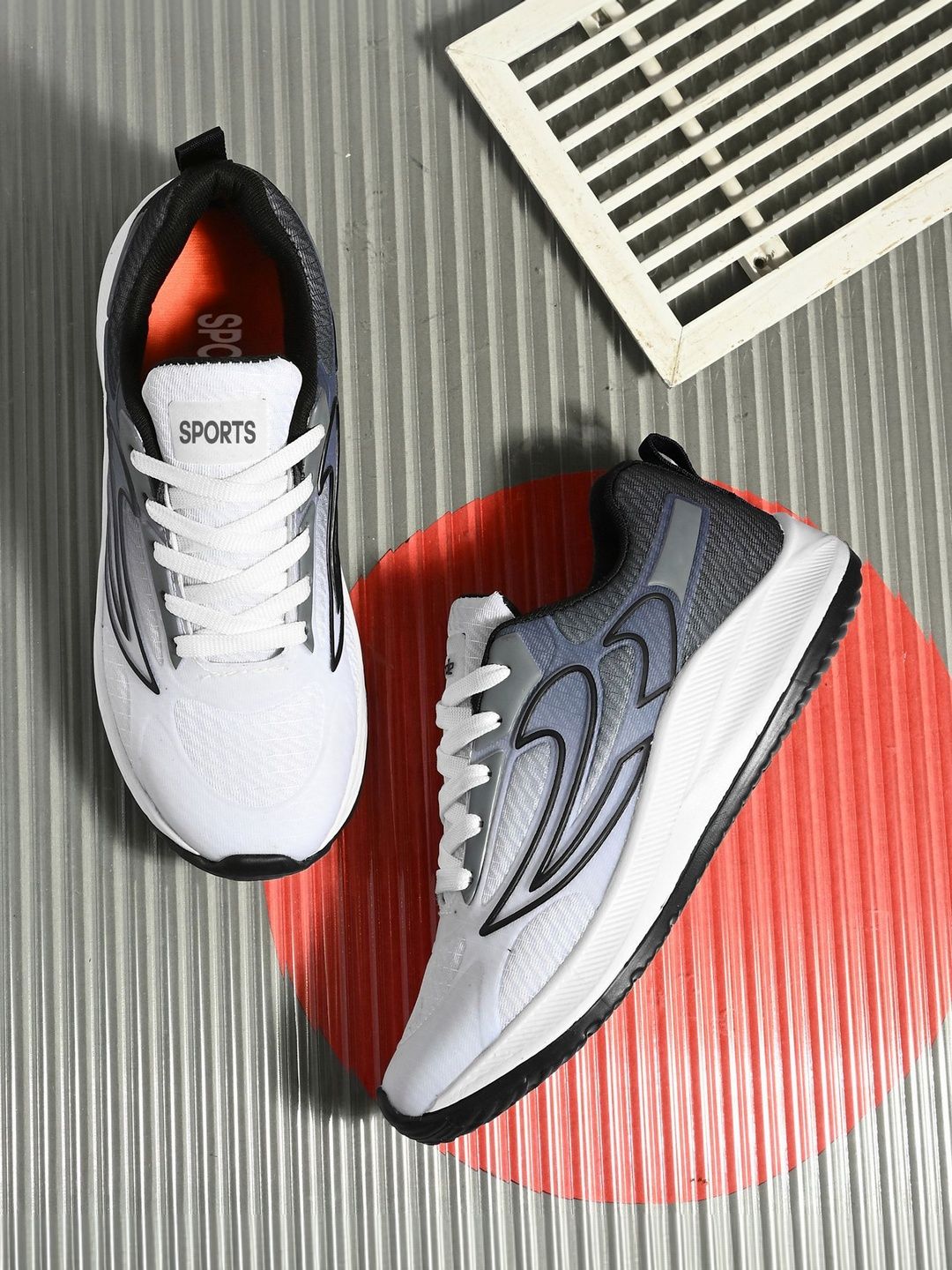 glitchez Men Mesh Running Shoes