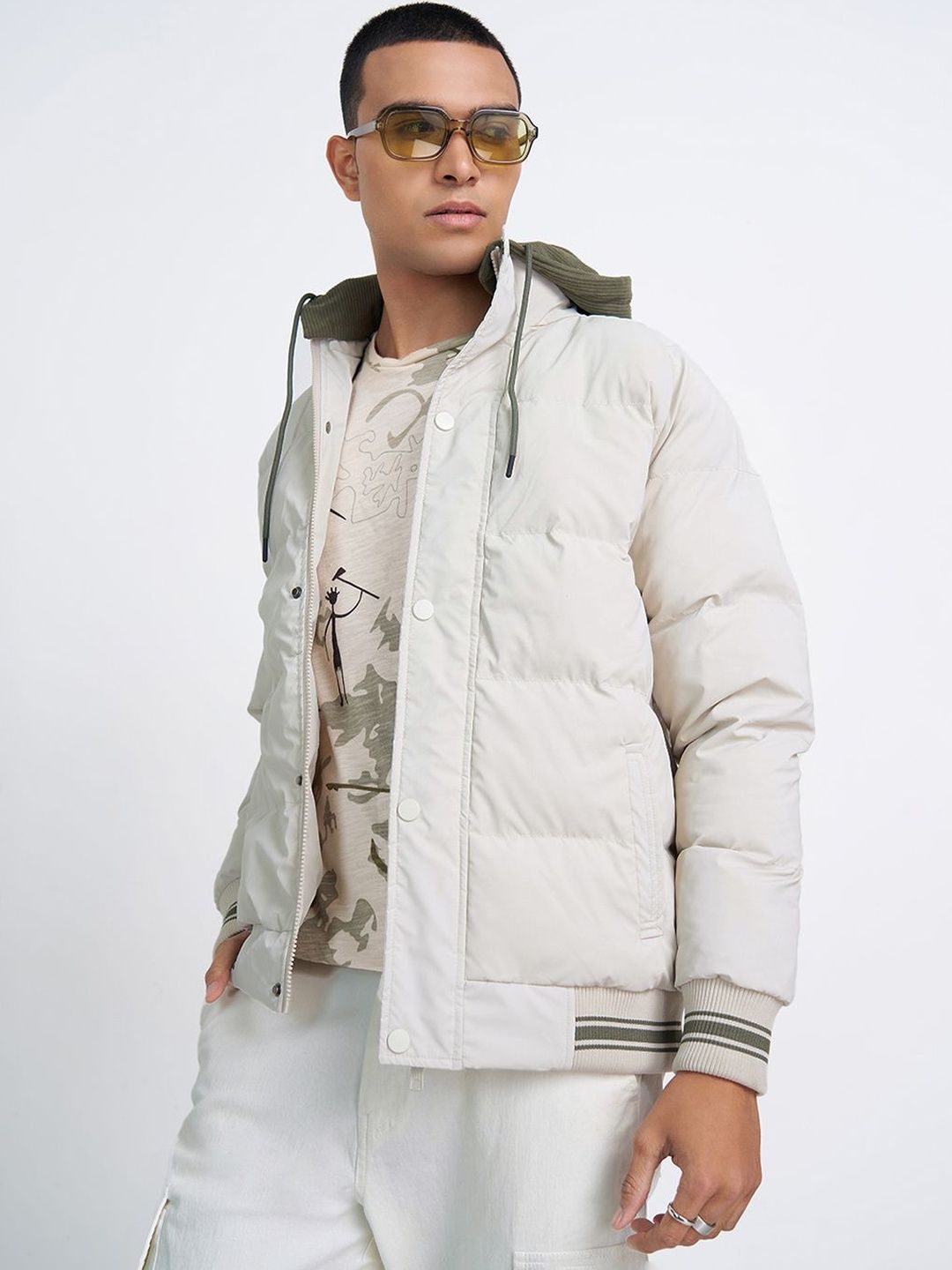 7 Alt by Pantaloons Men Puffer Jacket