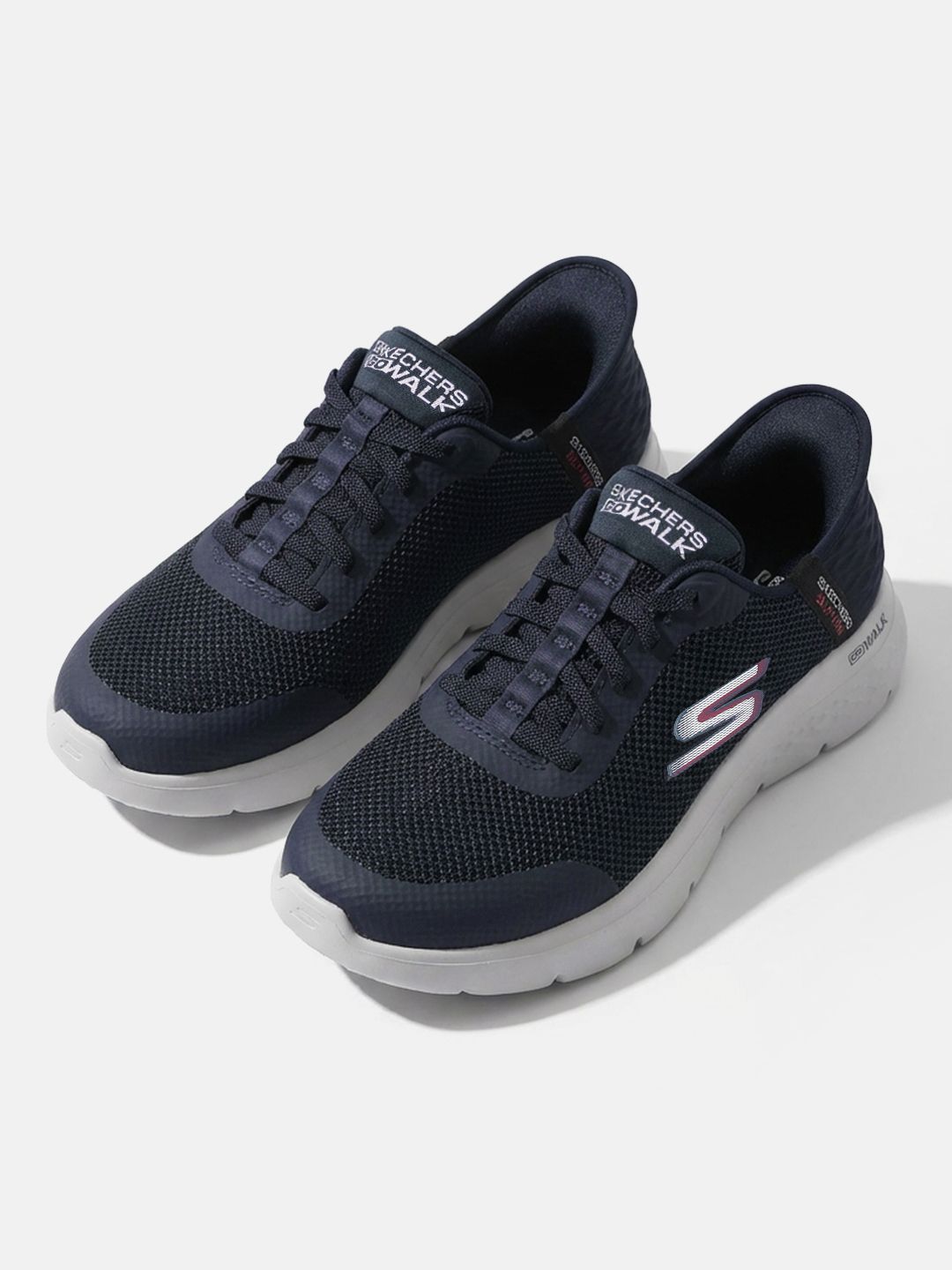 Skechers Men GO WALK FLEX - HANDS UP Walking Slip-Ins Shoes